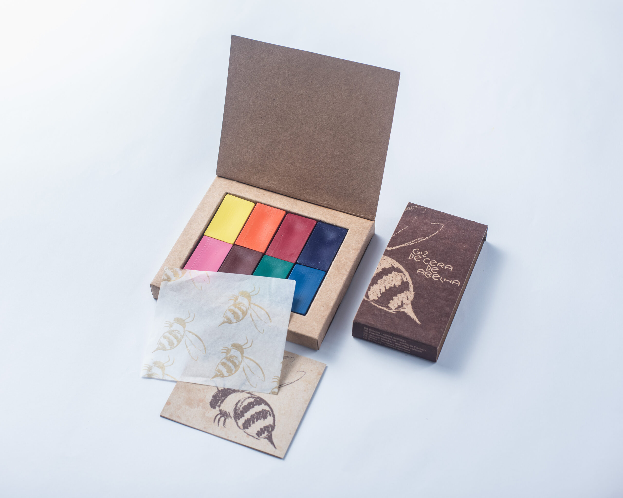 Bloques de cera de abejas Apiscor 8 unidades - colores  surtidas - Imagen 3