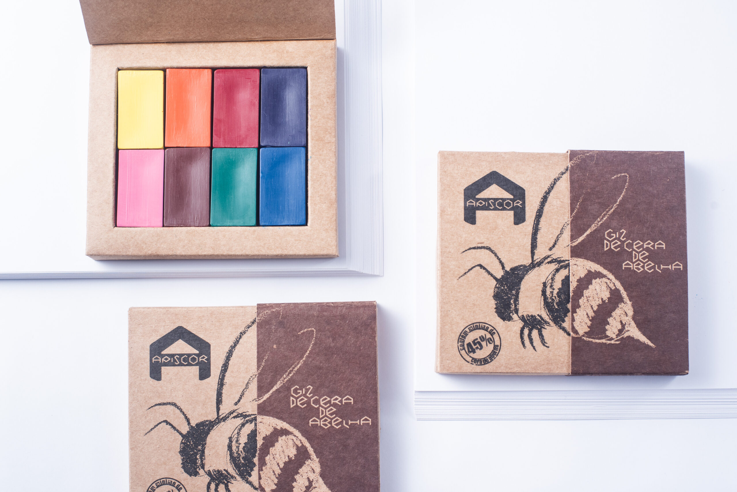 Bloques de cera de abejas Apiscor 12 unidades - colores surtidas - Imagen 2