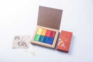 Bloques de cera de abejas Apiscor 8 unidades - colores básicas