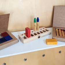 Porta Bloques y Bastones de Cera de abeja - lleno - Imagen 12