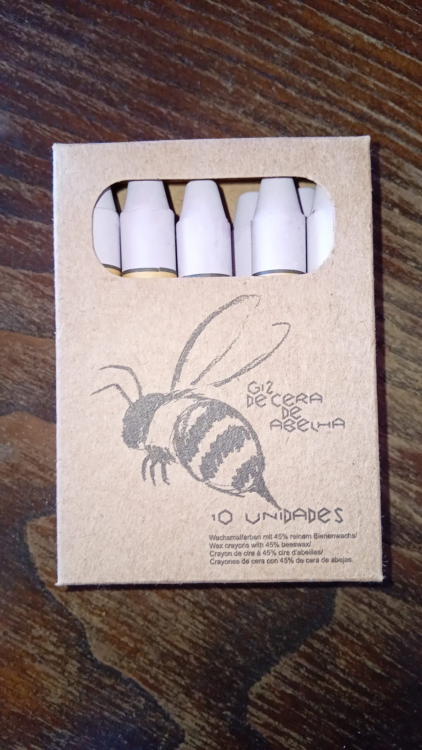 Bastón de cera de abejas Apiscor 10 unidades - una color