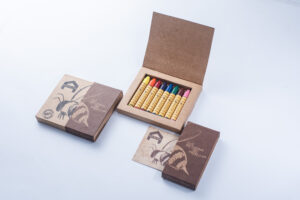 Bastón de cera de abejas Apiscor 8 unidades - colores surtidas