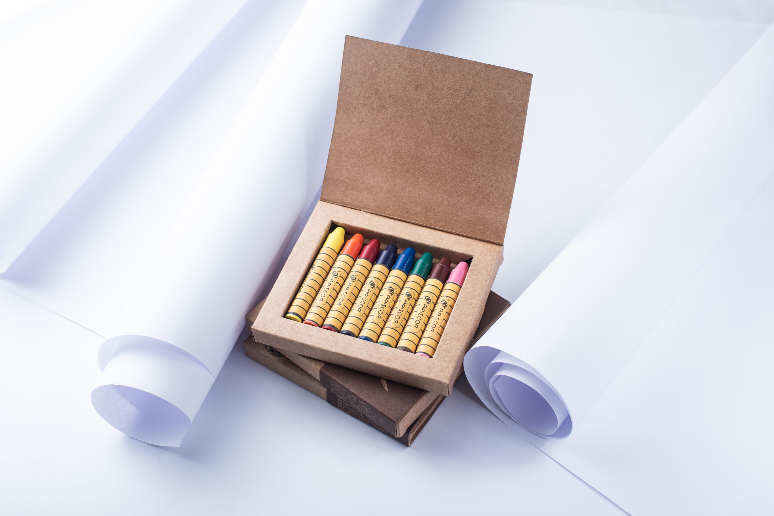 Bastón de cera de abejas Apiscor 8 unidades - colores surtidas - Imagen 7