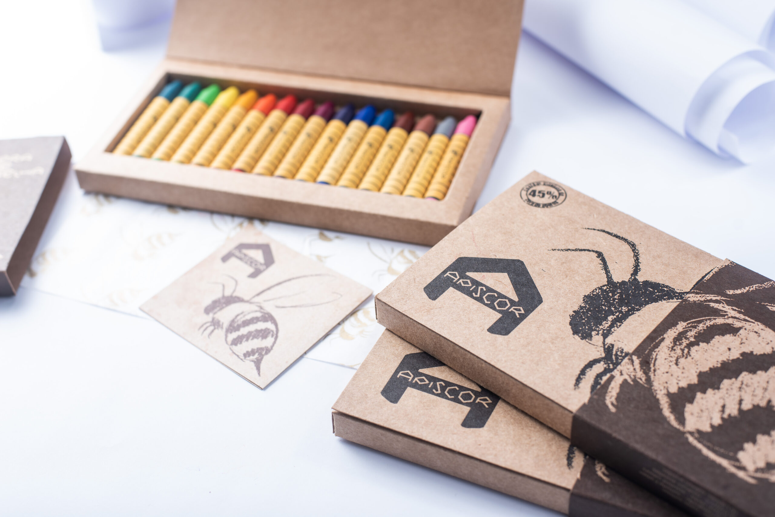 Bastón de cera de abeja Apiscor 16 unidades - colores surtidas - Imagen 10