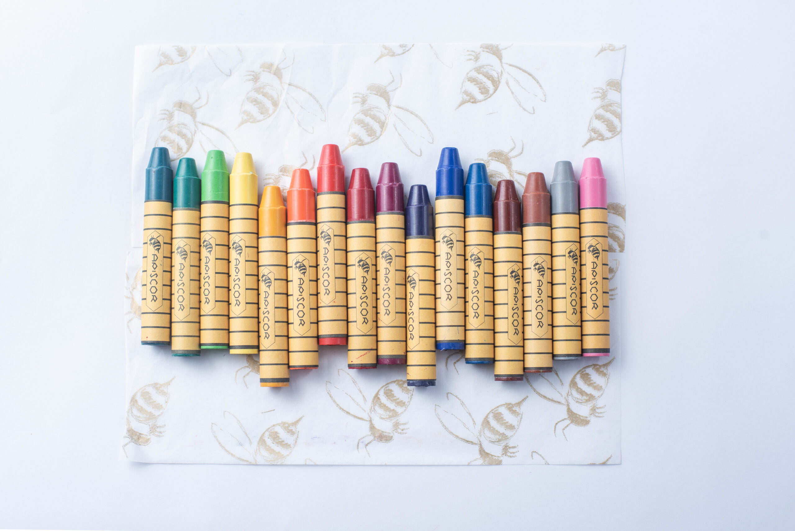 Bastón de cera de abeja Apiscor 16 unidades - colores surtidas - Imagen 6