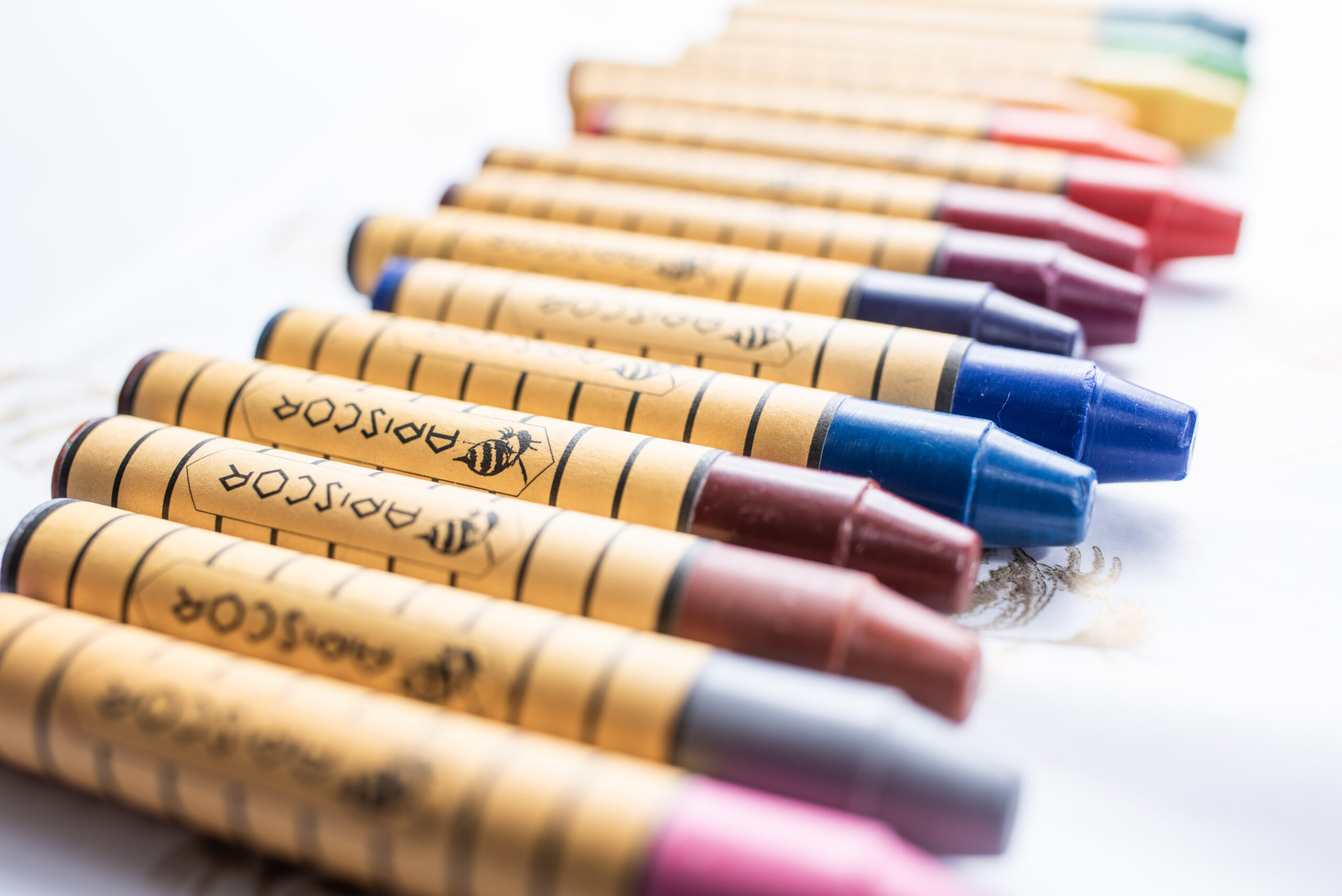 Bastón de cera de abeja Apiscor 16 unidades - colores surtidas - Imagen 9