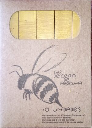 Bloques de cera de abejas Apiscor 10 unidades - color oro