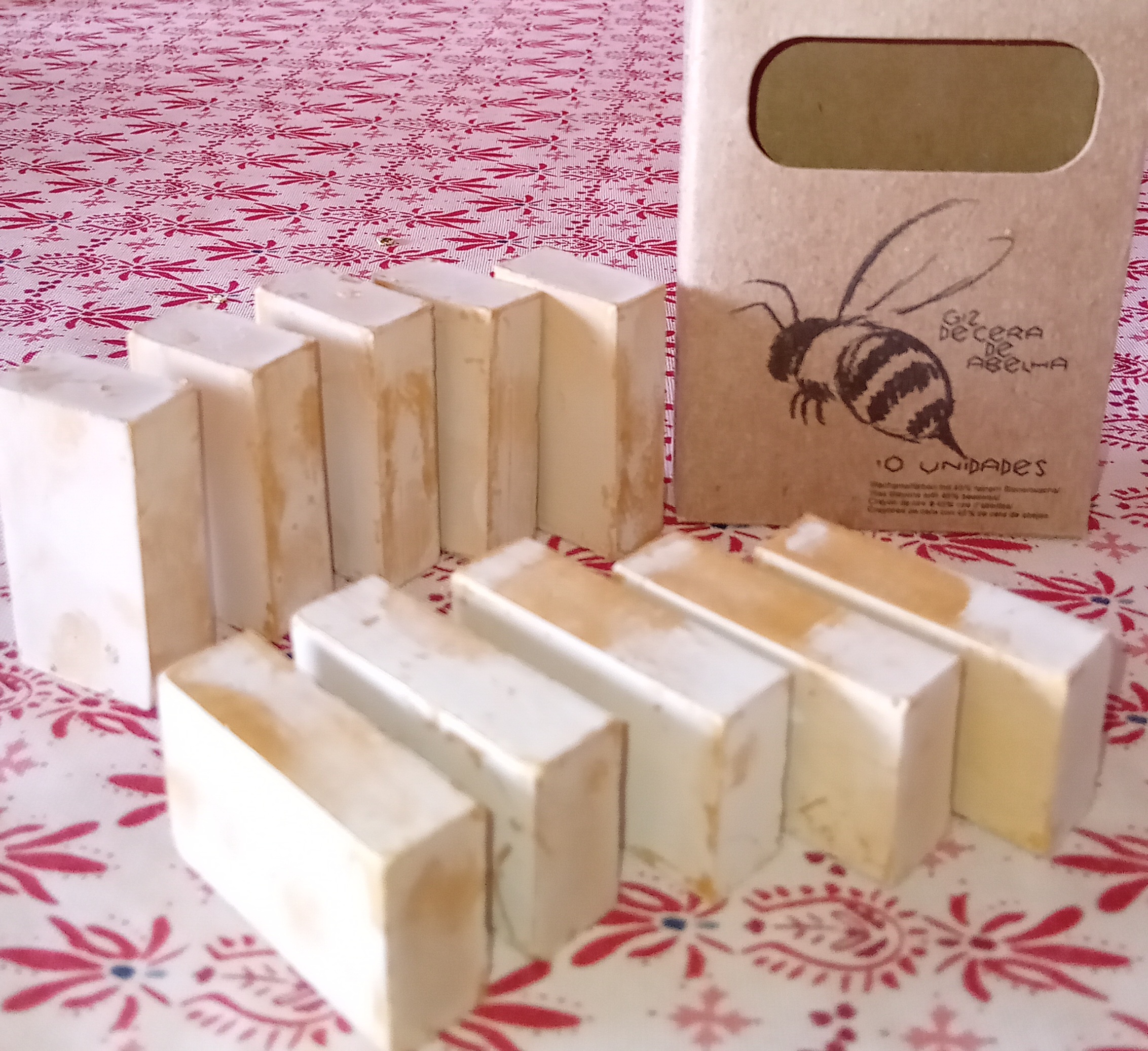 Bloques de cera de abejas Apiscor 10 unidades - color oro - Imagen 7