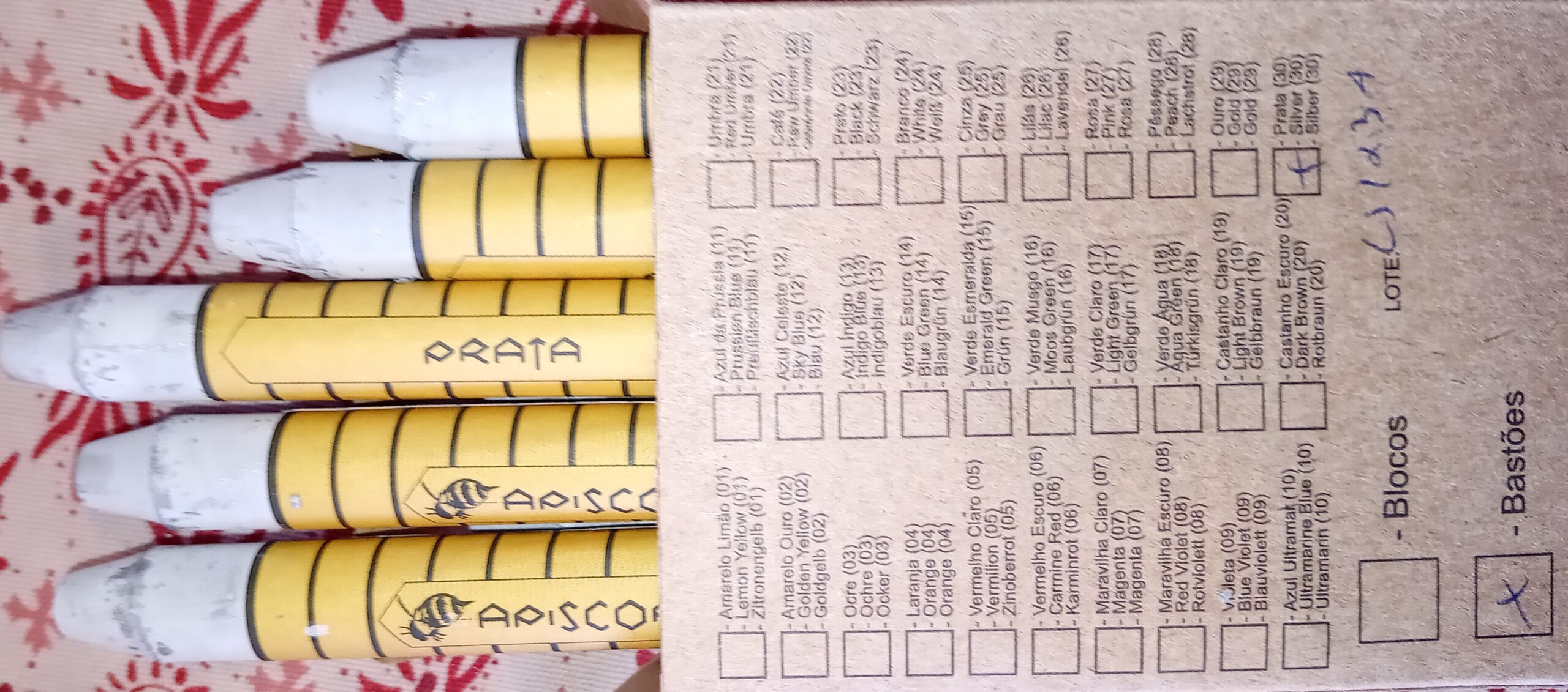 Bastón de cera de abejas Apiscor 10 unidades - color plata - Imagen 5