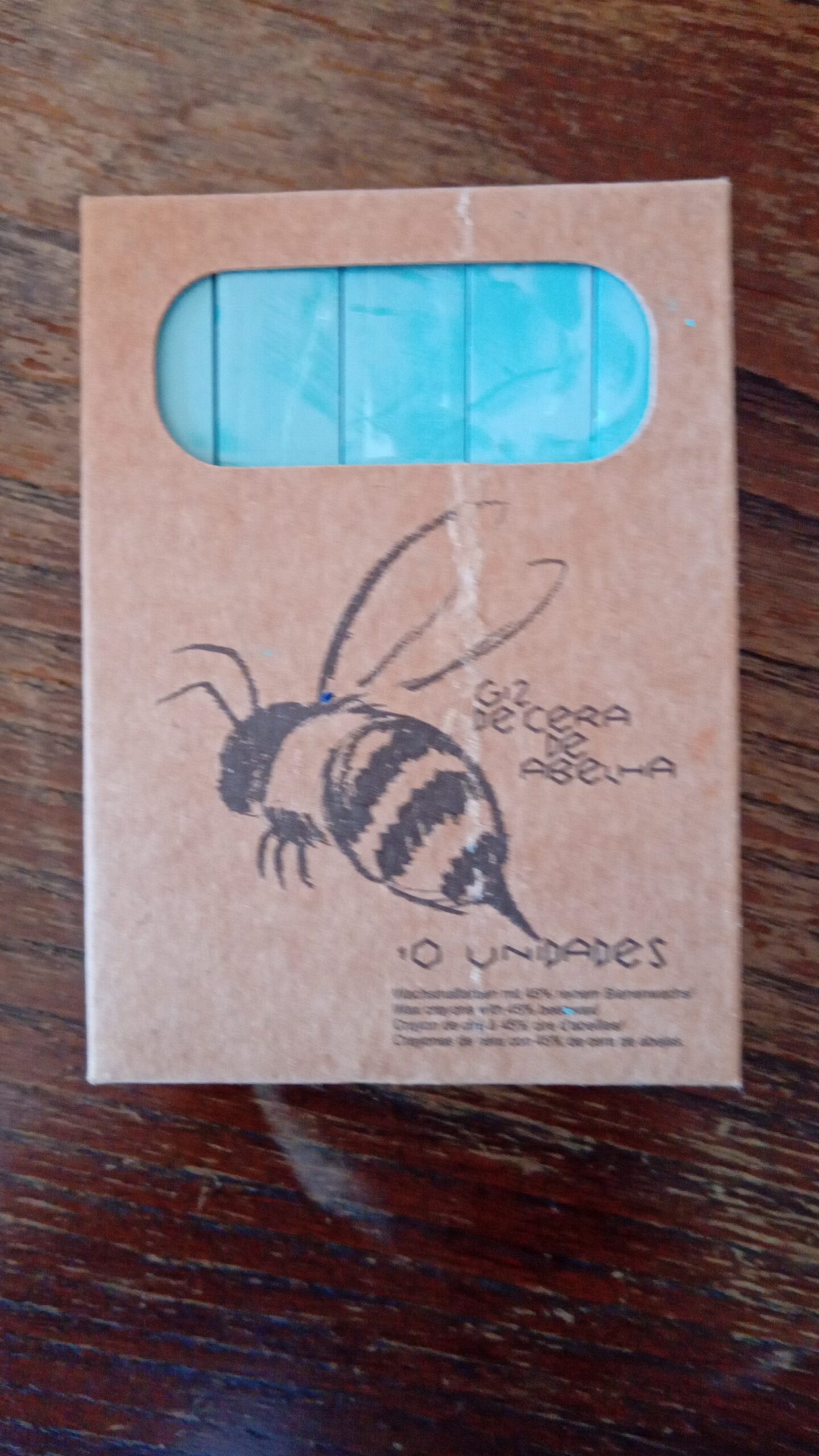 Bloques de cera de abejas Apiscor 10 unidades - una color